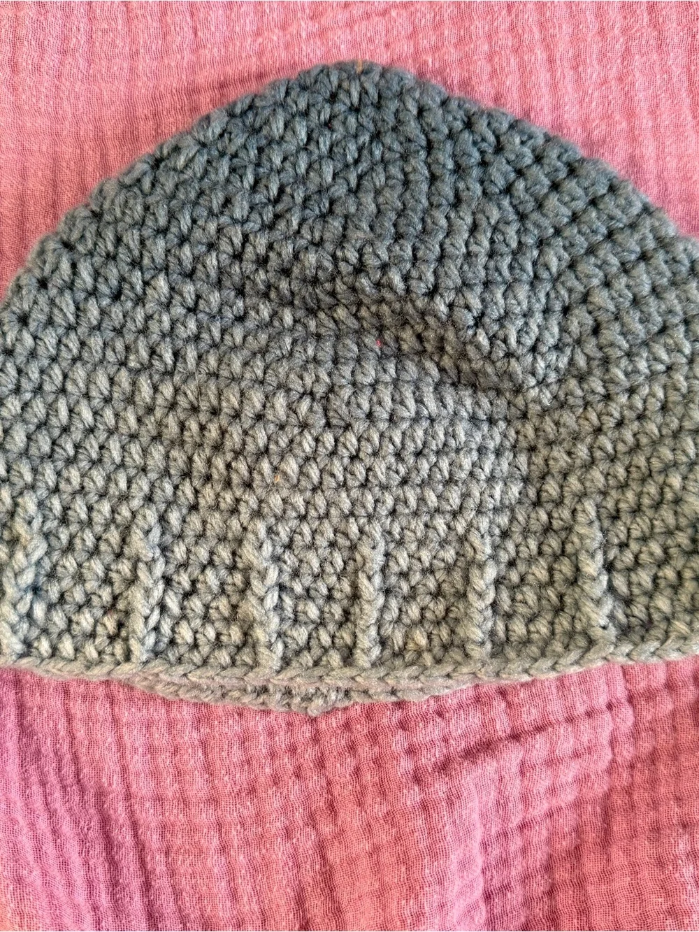 Classic Knit Beanie Hat - Gray